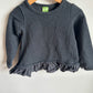 Peekaboo Beans Grey Long Sleeve Top / 3T