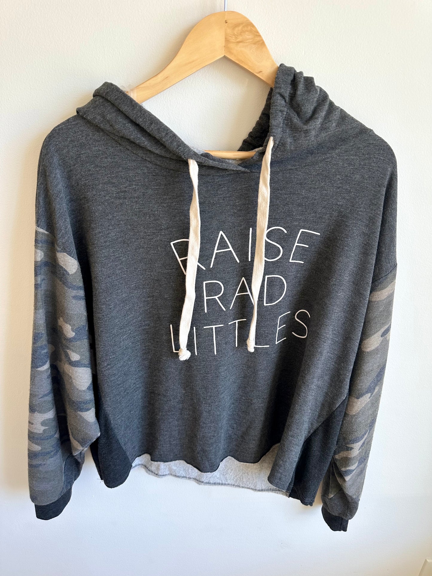 Raise Rad Littles Mama and Me Hoodies Set / Adult Medium + 4T