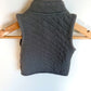 Grey Zipper Vest / 0-3m