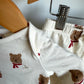 Gap Organic Teddy Bodysuit + Pants Set / 3-6m