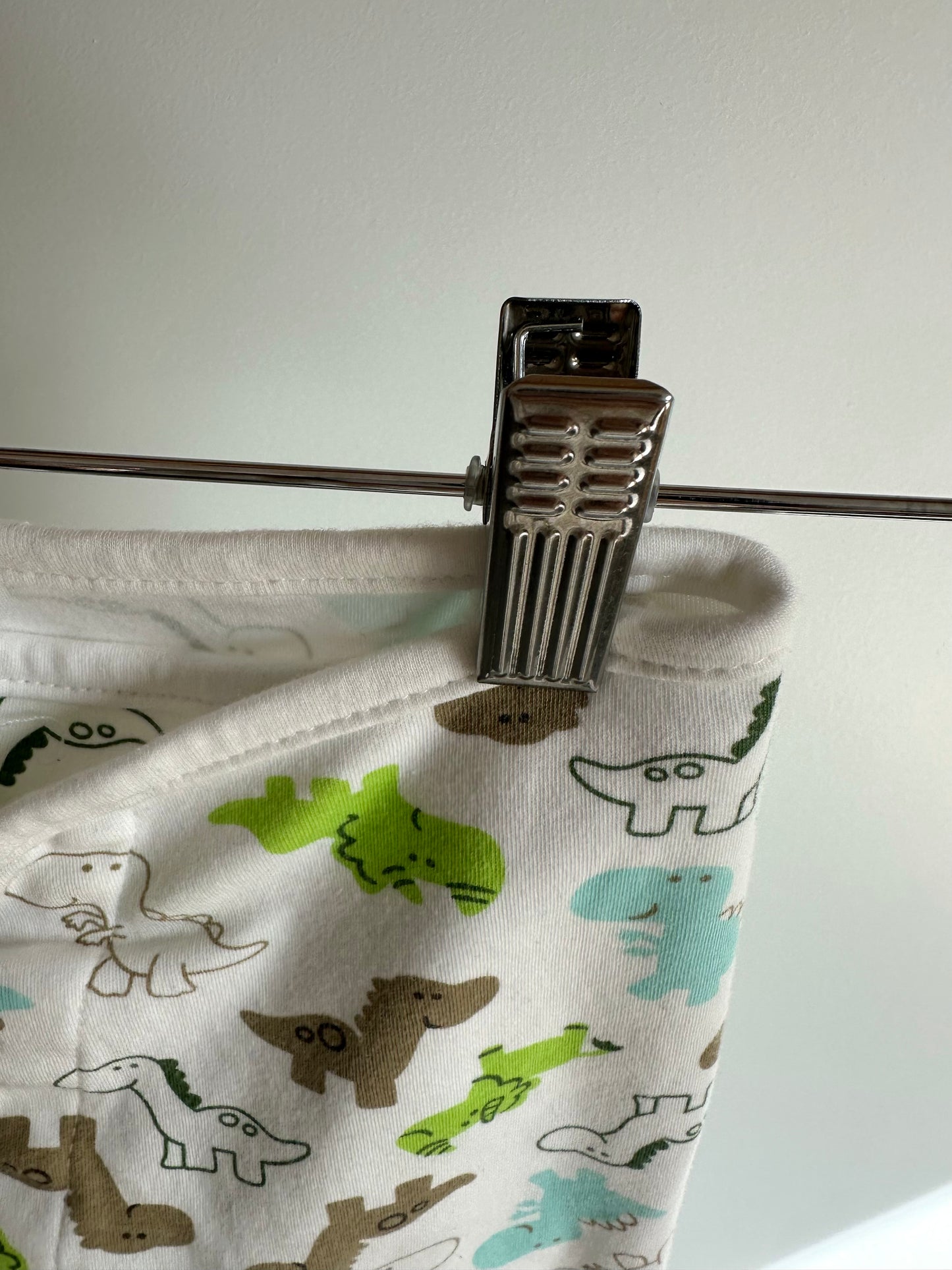 Dino White Sleep Sack / 7-14lbs