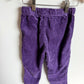 Purple Corduroy Pants / 3-4T