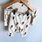 Gap Organic Teddy Bodysuit + Pants Set / 3-6m