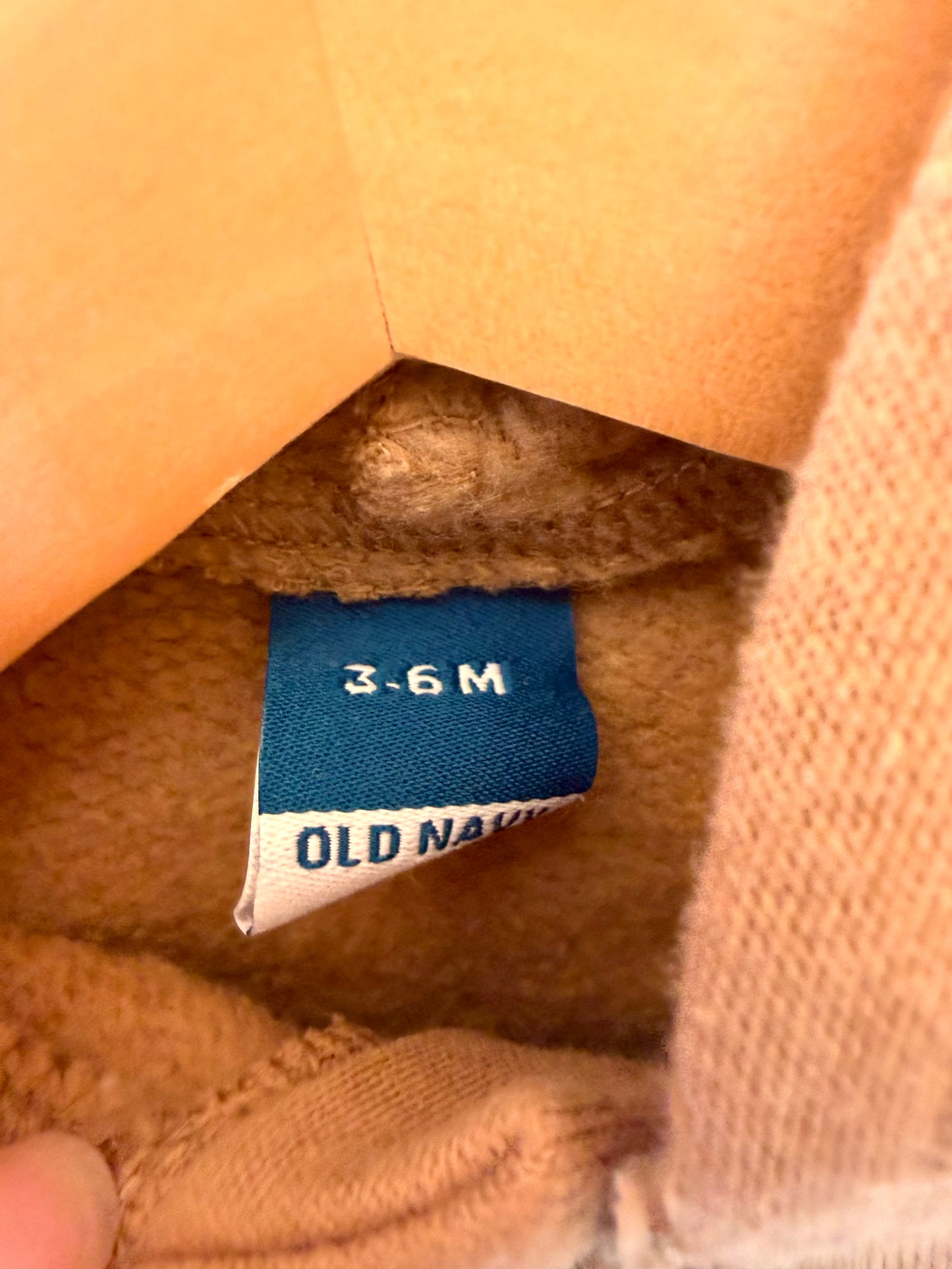 Bronze Old Navy Hoodie / 3-6m