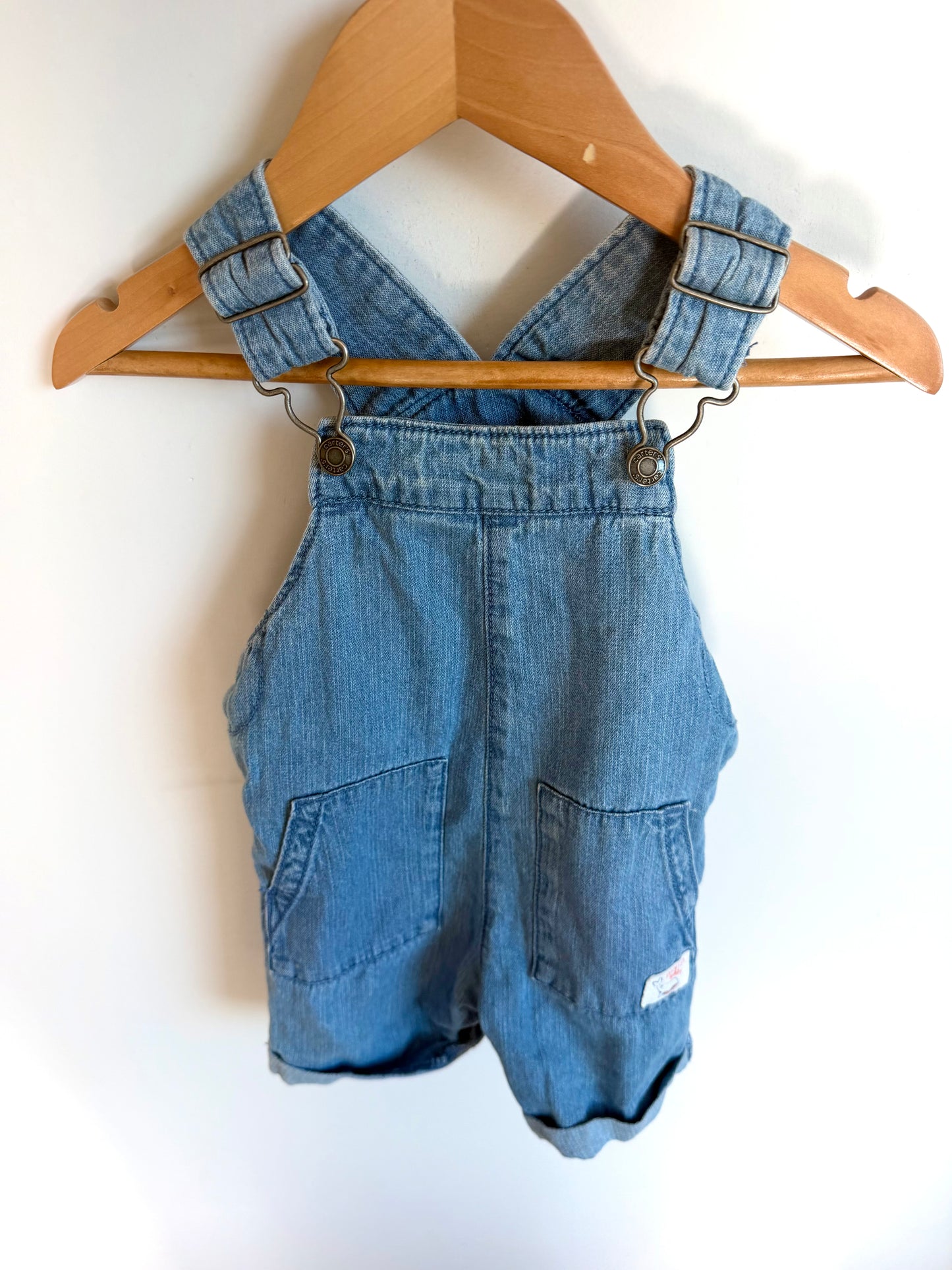 Denim Like Shorts Overalls / 12m