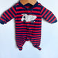 Dump Truck Striped Sleeper / 0m