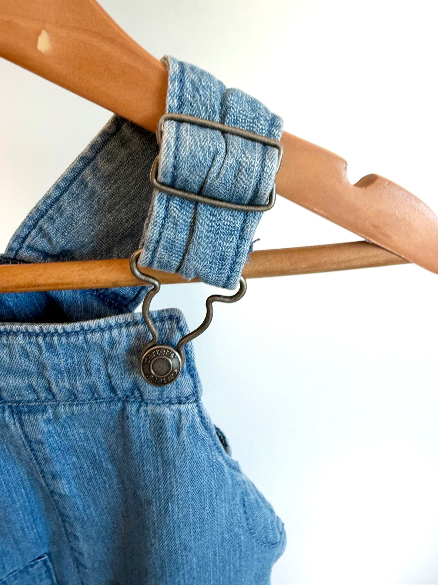 Denim Like Shorts Overalls / 12m