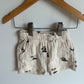 Palm Tree Muslin Shorts / 18m