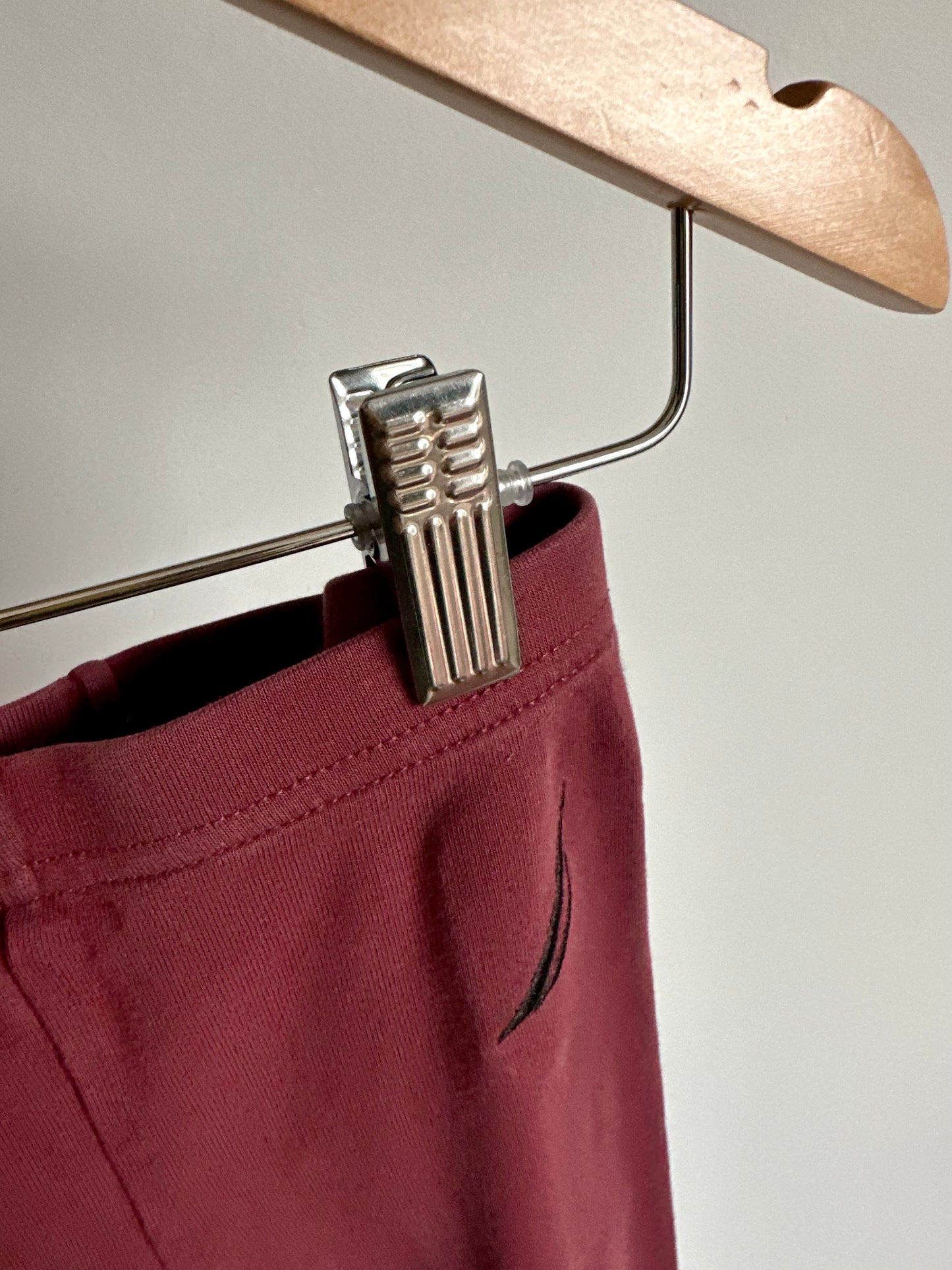 Nautica Maroon Cotton Pants / 3T