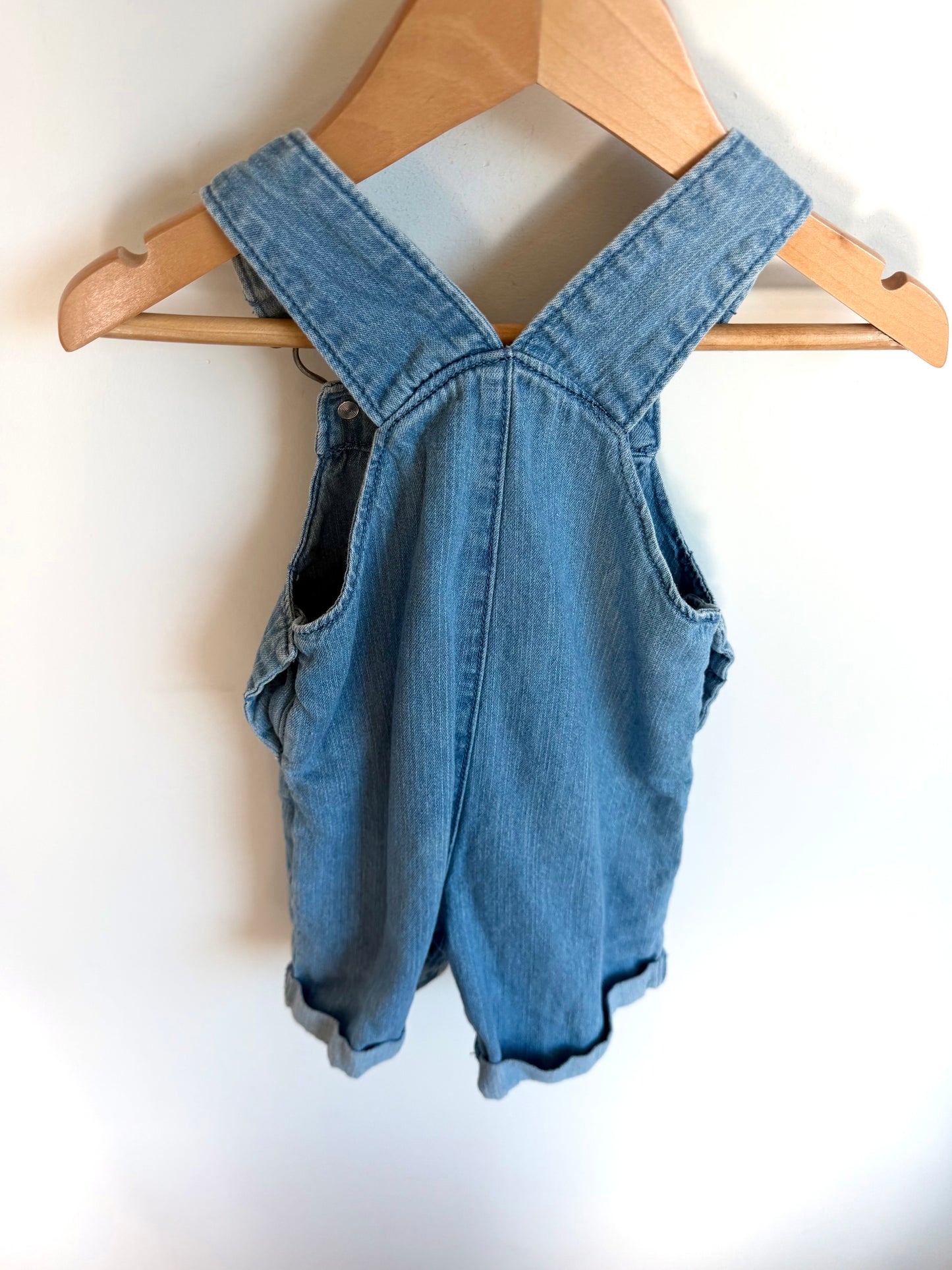 Denim Like Shorts Overalls / 12m