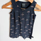 Rainbow Made in Canada Bamboo Romper / 12-18m