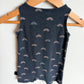 Rainbow Made in Canada Bamboo Romper / 12-18m