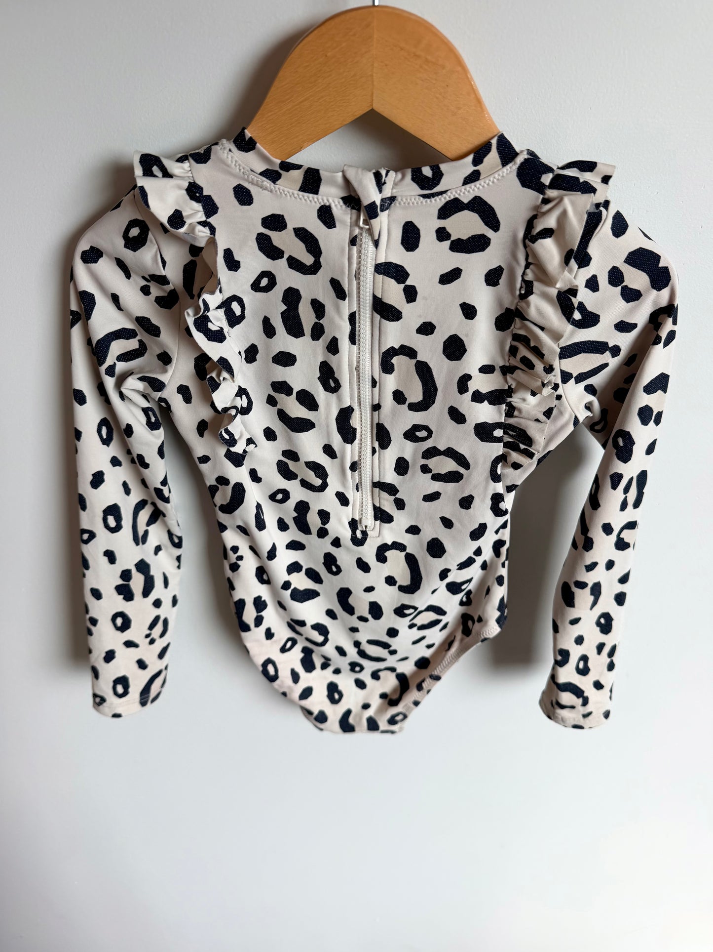Miles the Label Animal Print Swimsuit / 4 years