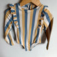 Miles the Label Vertical Stripes Swimsuit / 4 years
