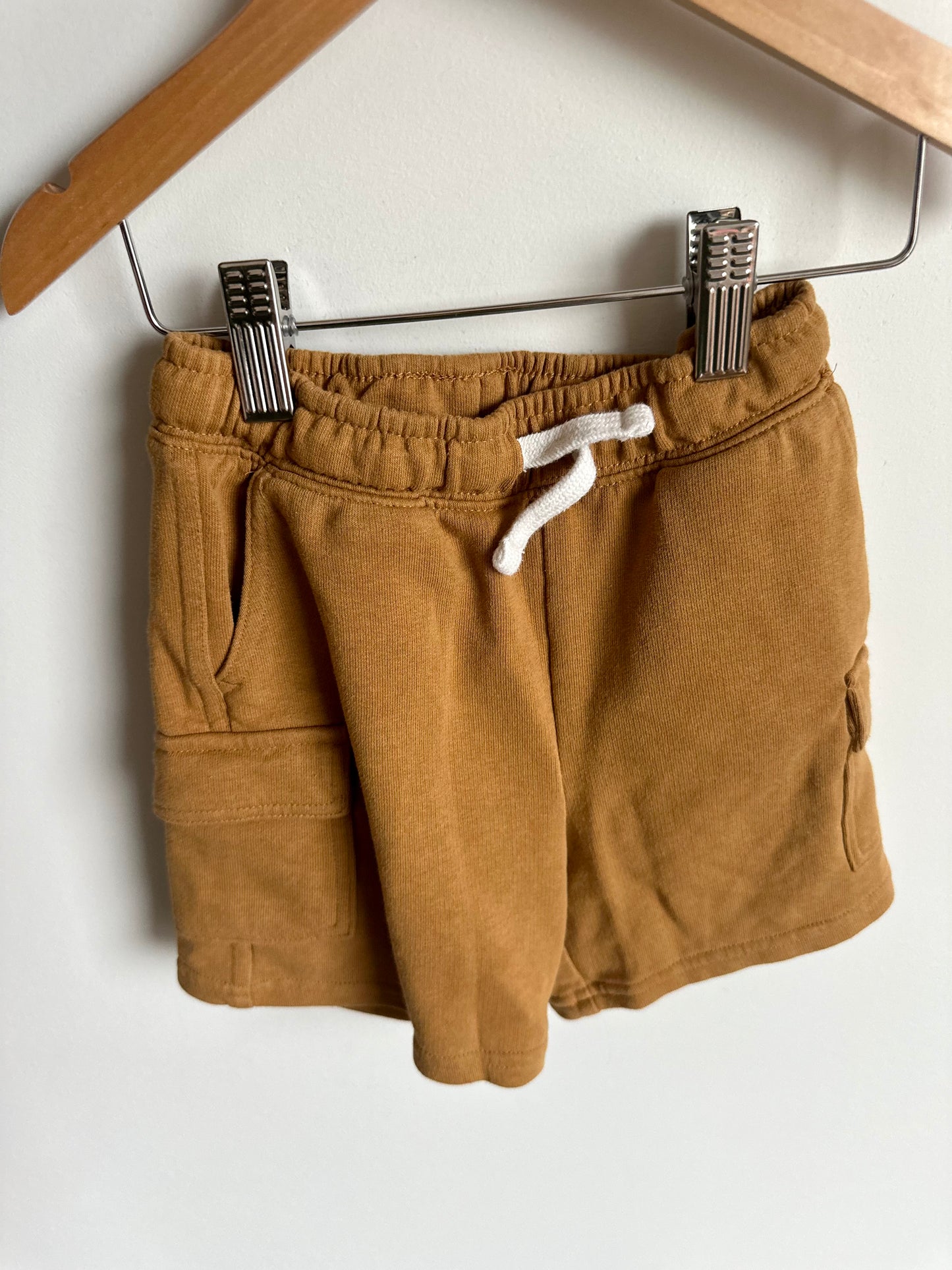 Mustard Cargo Shorts / 4T