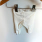White Tapered Pants / 0-3m