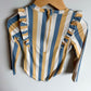 Miles the Label Vertical Stripes Swimsuit / 4 years
