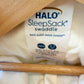 Halo White 6-12 lbs Sleep Swaddle / 0-3m