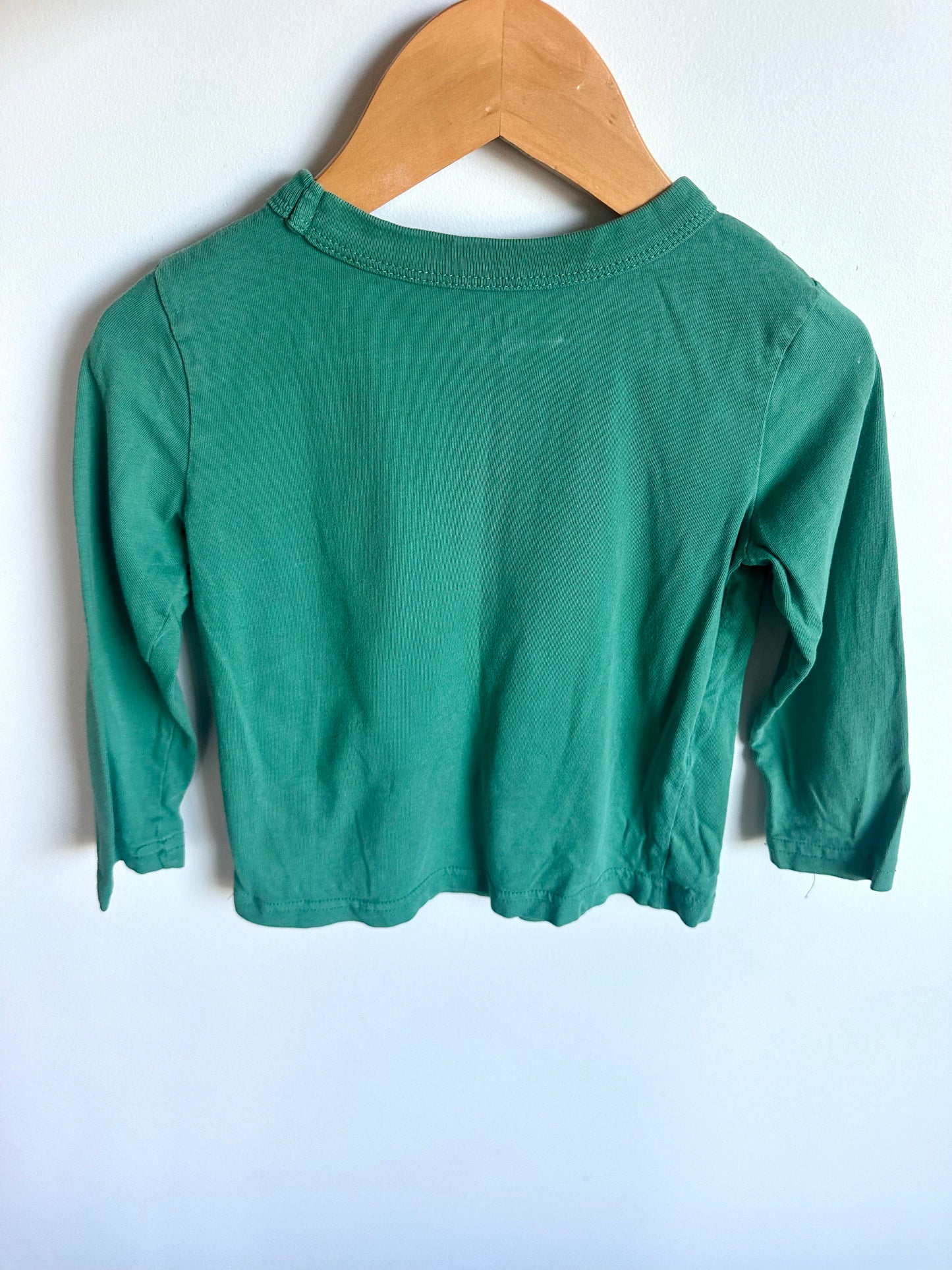 Green Monster Truck Long Sleeve Top / 3T