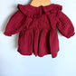H&M Collared Rouge Organic Bodysuit Dress / 1-2m