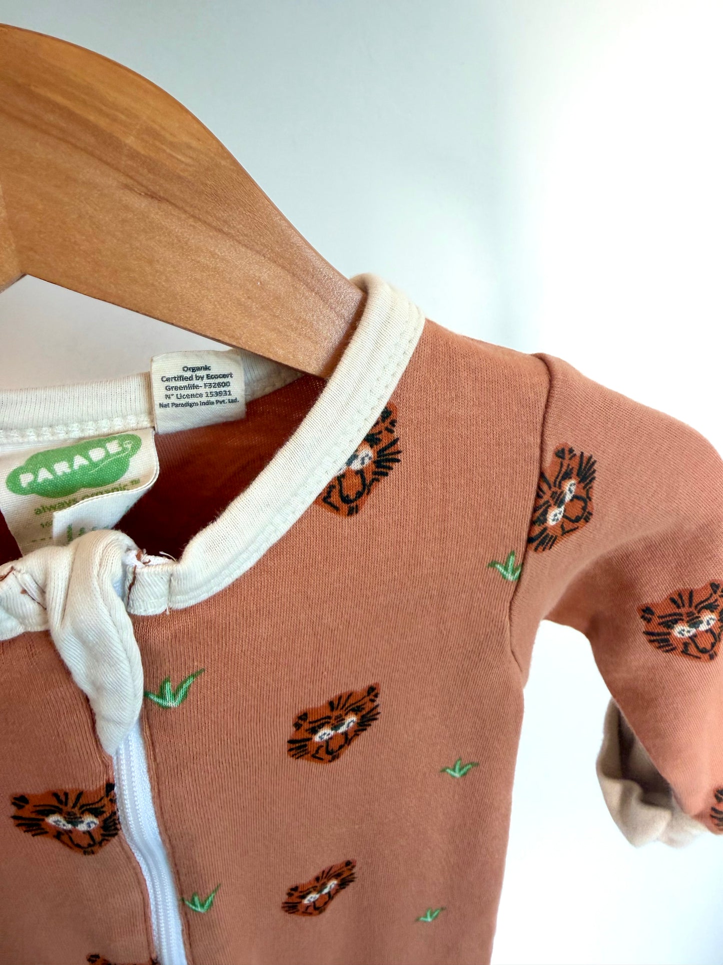 Parade Lion Cotton Sleeper / 3-6m