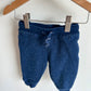 Drawstring Speckled Navy Pants / 6m