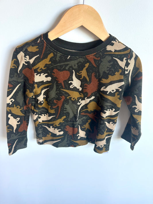 Dinosaur Solid Colours Top / 3T
