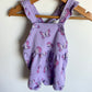 Purple Butterfly Romper / 18m