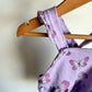 Purple Butterfly Romper / 18m