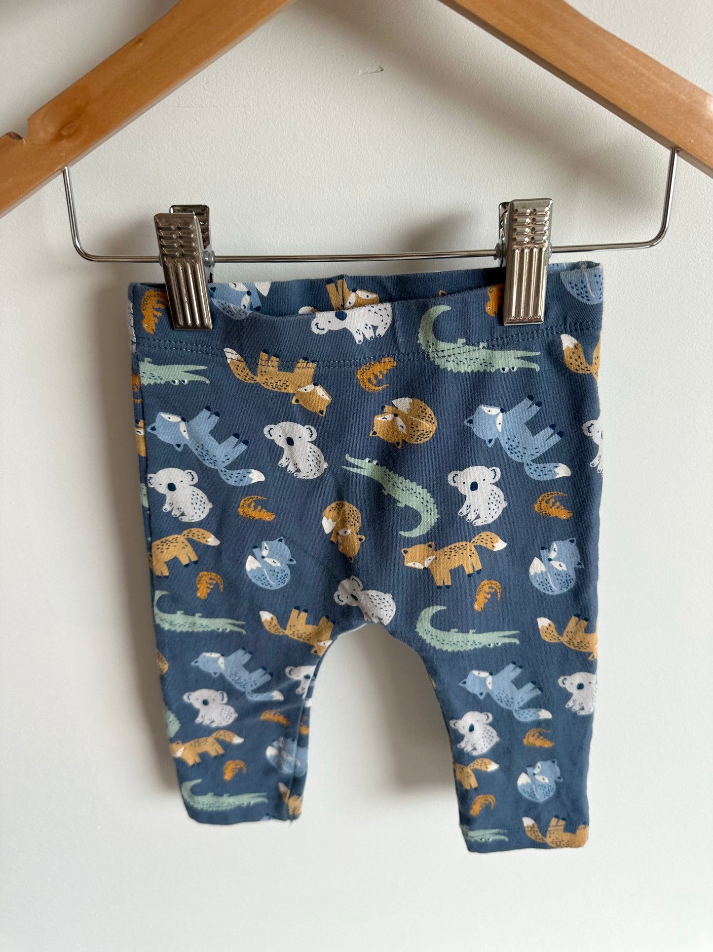 Blue Woodland Pants / 3-6m