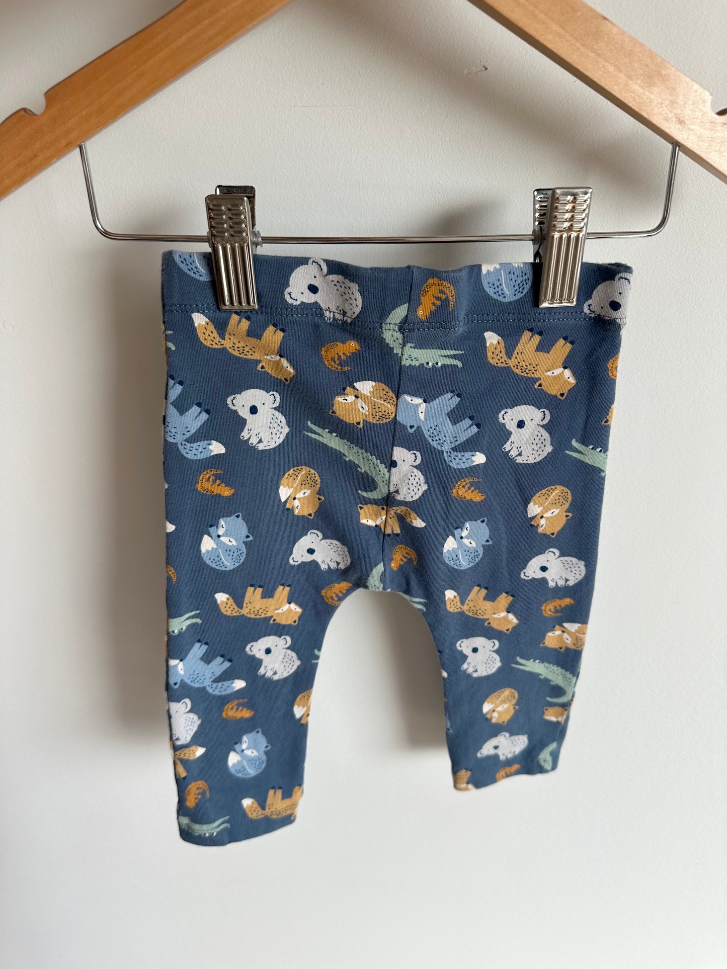 Blue Woodland Pants / 3-6m