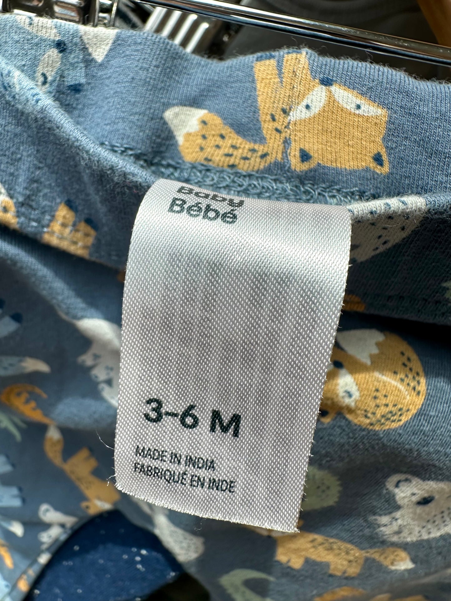 Blue Woodland Pants / 3-6m