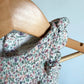 Organic Muted Floral Romper / 3m