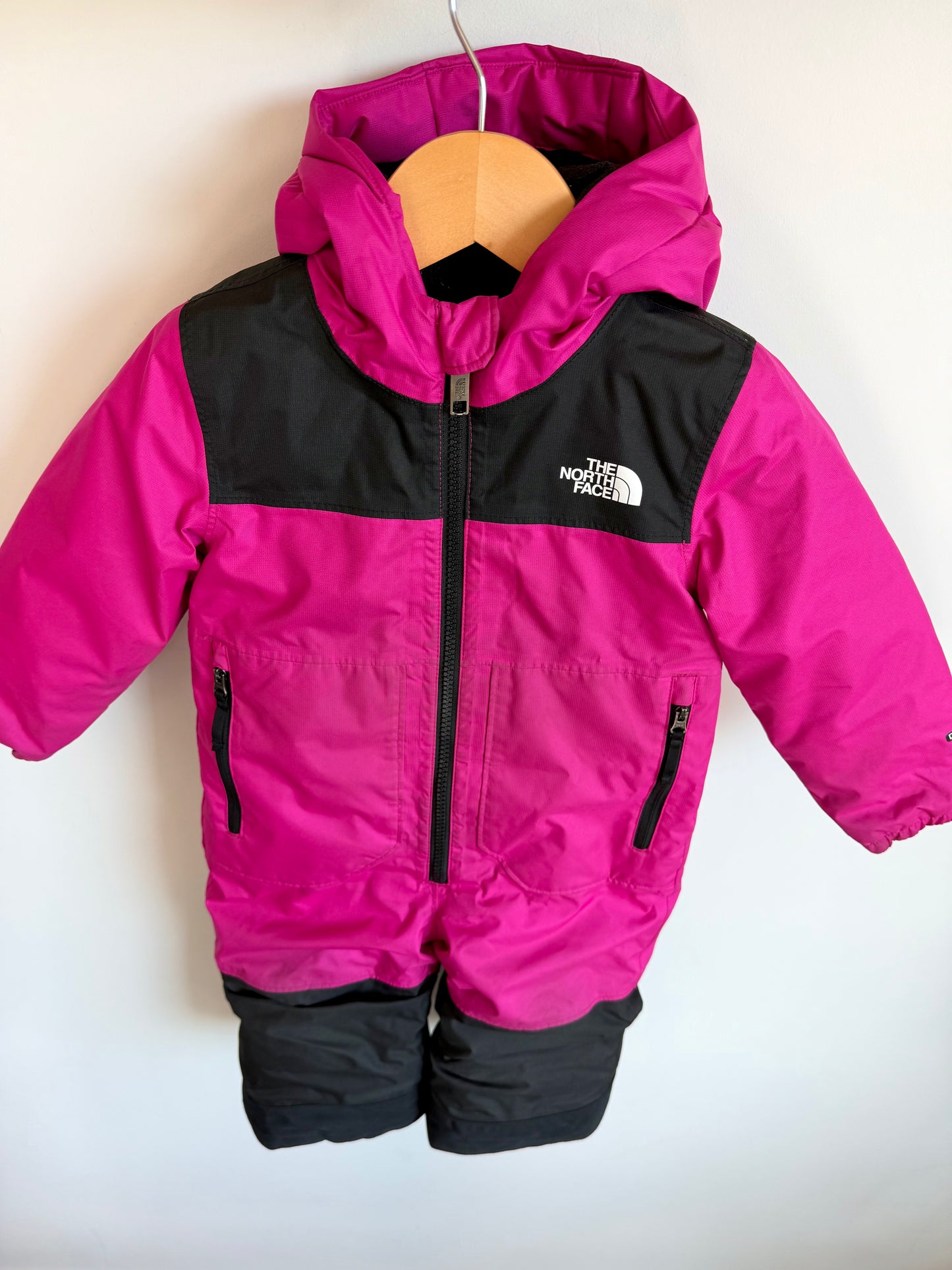 North Face Pink Snowsuit / 2T
