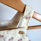 Newborn Organic Floral Cord Romper / 0m