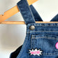 Sassy Jean Overalls / 18-24m