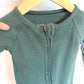Loulou Lollipop Green Waffle Sleeper (PLAY) / 0-3m