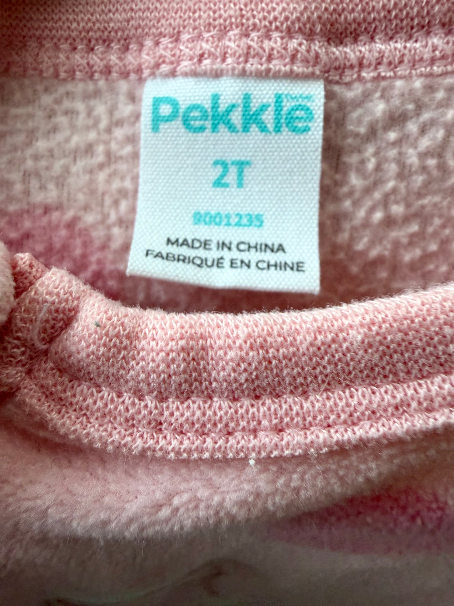 Pink Milk + Cookies Sleeper / 2T