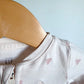 Gap Blush Teddy Pattern Sleeper / 0-3m