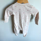 Gap Blush Teddy Pattern Sleeper / 0-3m