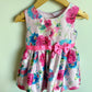 Pink Bow Floral Formal Dress / 2T
