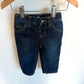 Plaid Lined Jeans / 3-6m