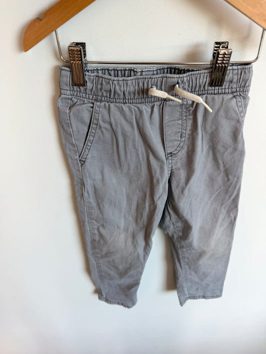 Grey Pants with Drawstring / 2T