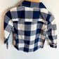 Blue Checkered Dress Shirt  / 2T