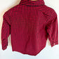 Buffalo Plaid Long Sleeve with Bow Tie / 3T