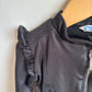 Mayoral Black Stretchy Biker Jacket / 4T