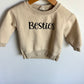 Besties Sand Crewneck(PLAY) / 2T
