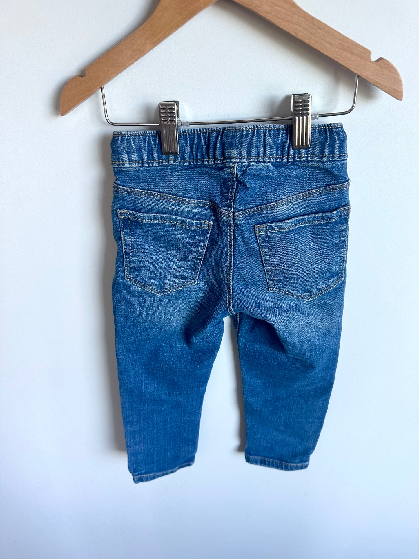 Drawstring Distressed Jeans / 2T
