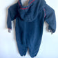Polar Bear Hood Jumpsuit / 18-24m