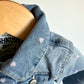 OshKosh Pink Heart Jean Jacket / 18m